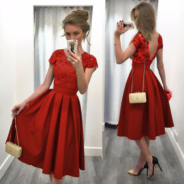 Backless dress dress - VAleG