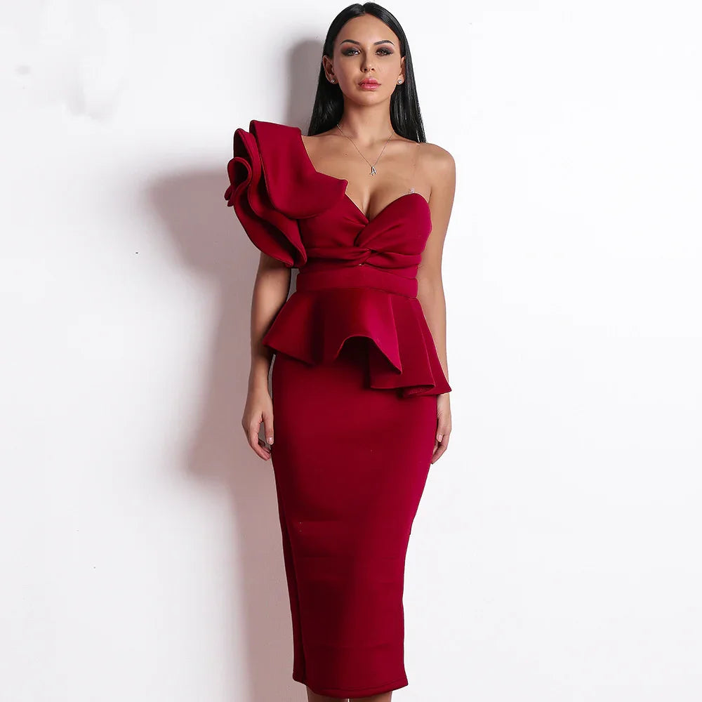Sexy strapless dress - VAleG