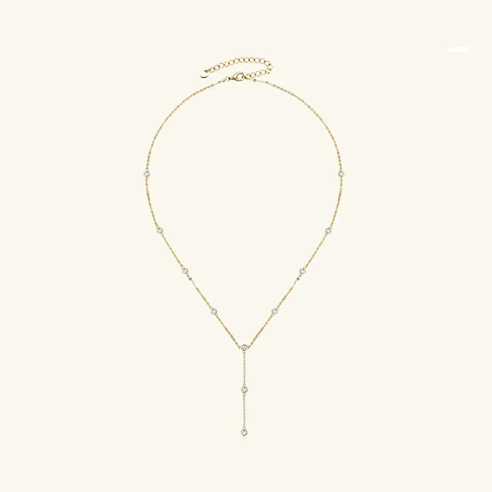 1.1 Carat Moissanite 925 Sterling Silver Necklace - VAleG