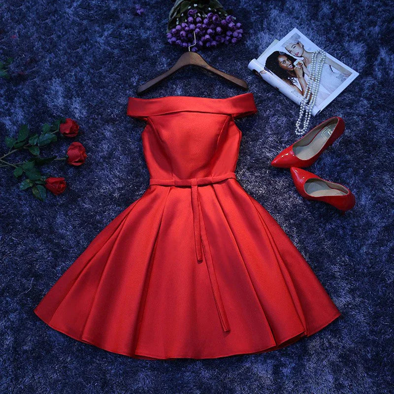 Bridesmaid Annual Party Etiquette Short Dress - VAleG