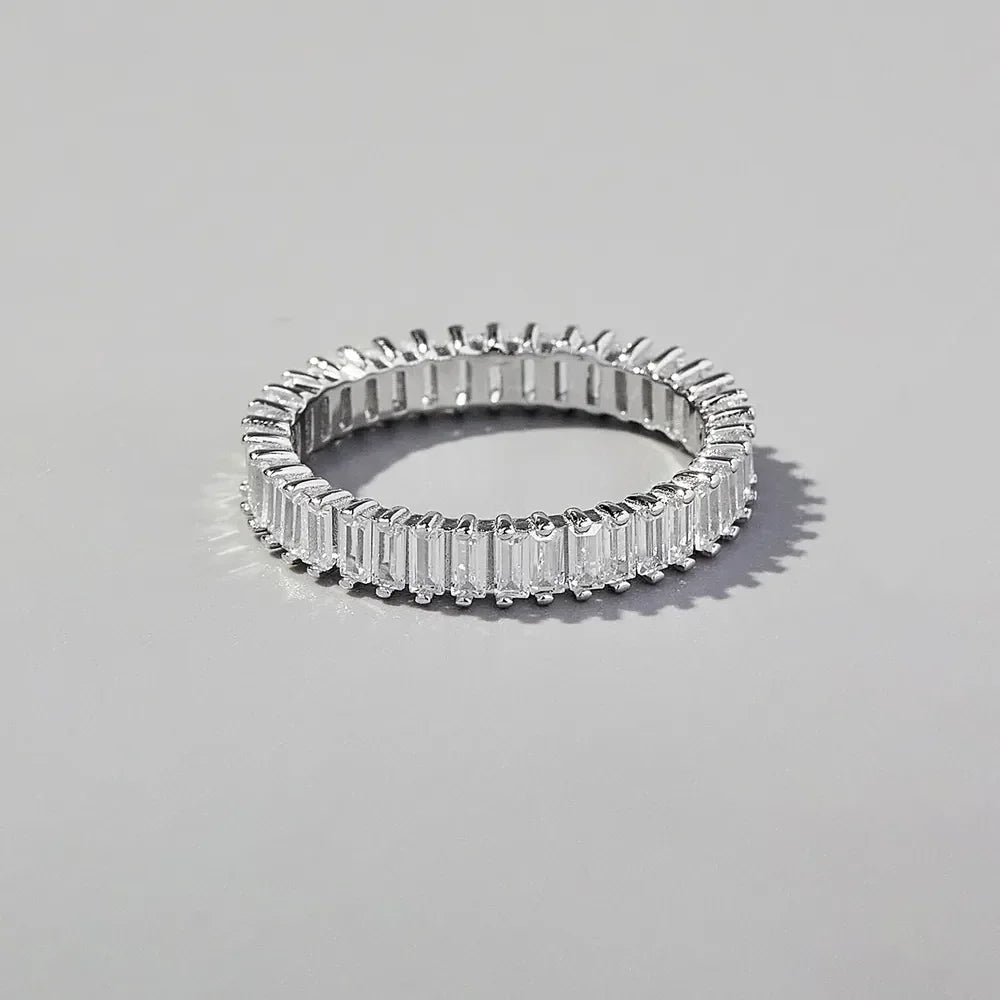 Zircon 925 Sterling Silver Ring - VAleG