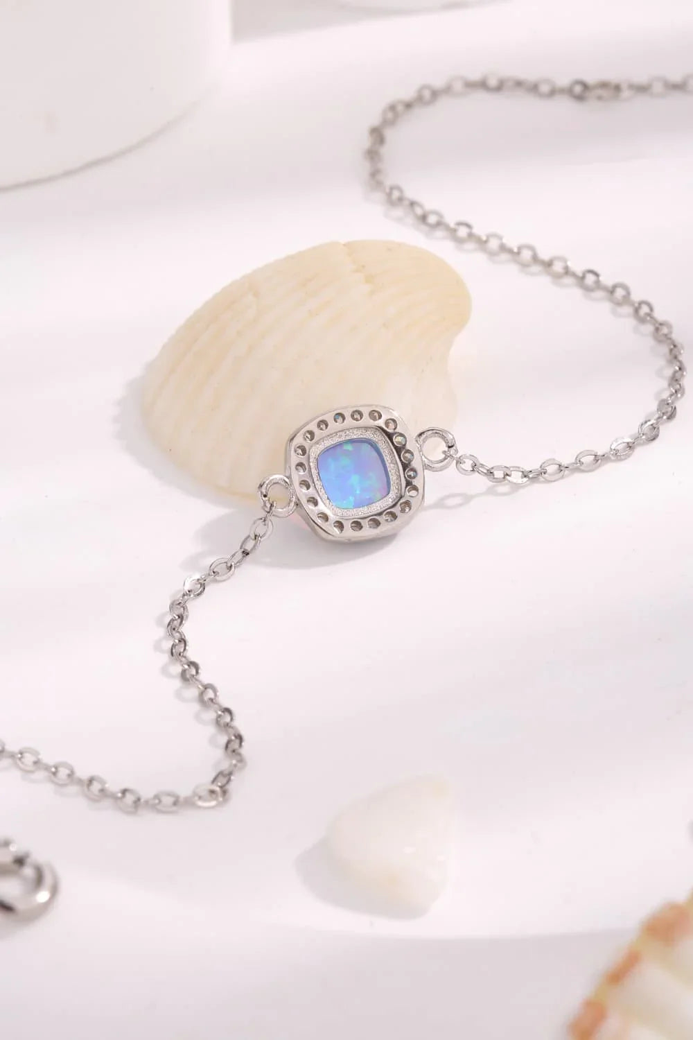 Opal Platinum-Plated Bracelet - VAleG