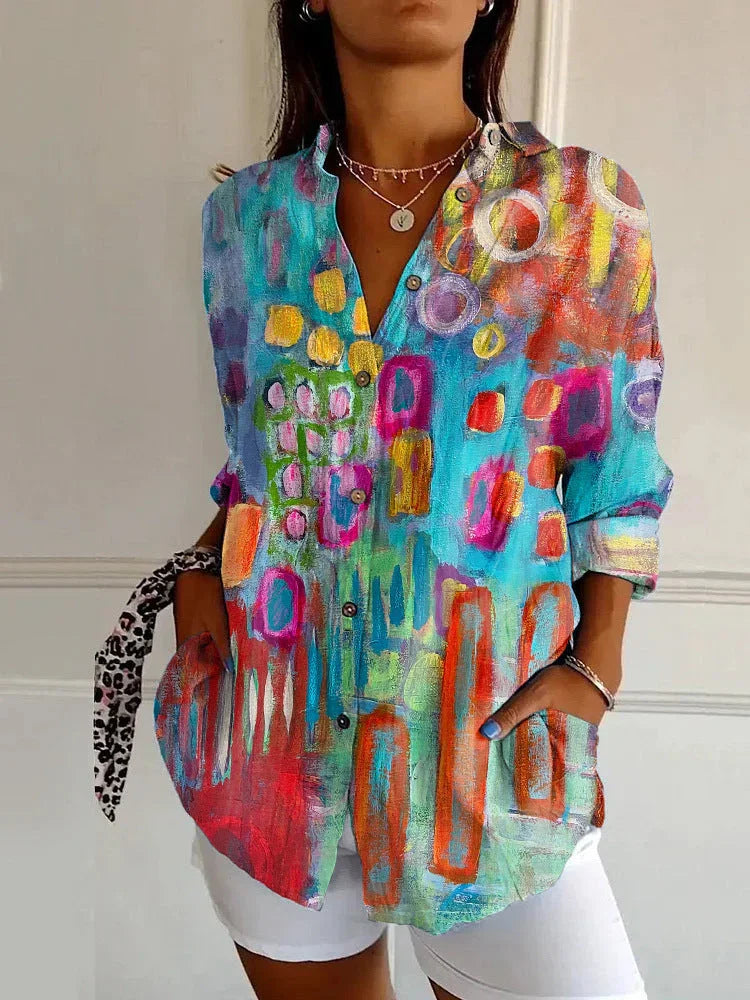 New Women's Summer Animal Pattern 3D Printed Shirt - VAleG