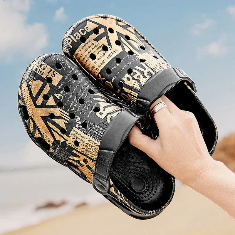 Hole Shoes Dual-purpose Beach Sandals - VAleG