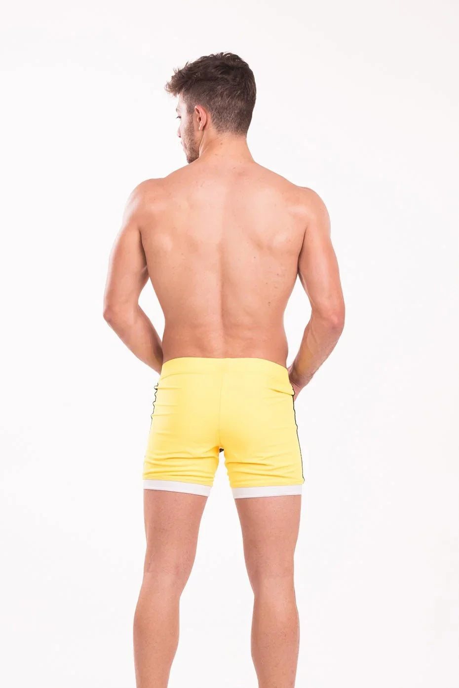 Quick-drying hot spring loose large size youth swim trunks fashion large size swimwear - VAleG