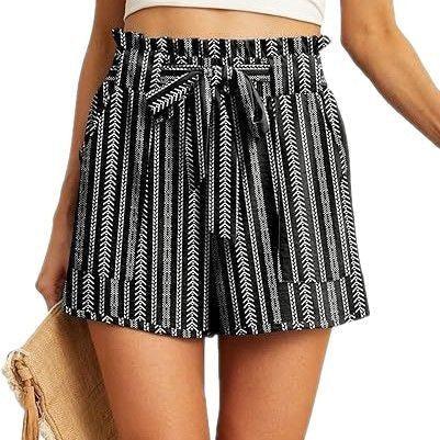 Women's Short Belt Pocket Summer Casual - VAleG