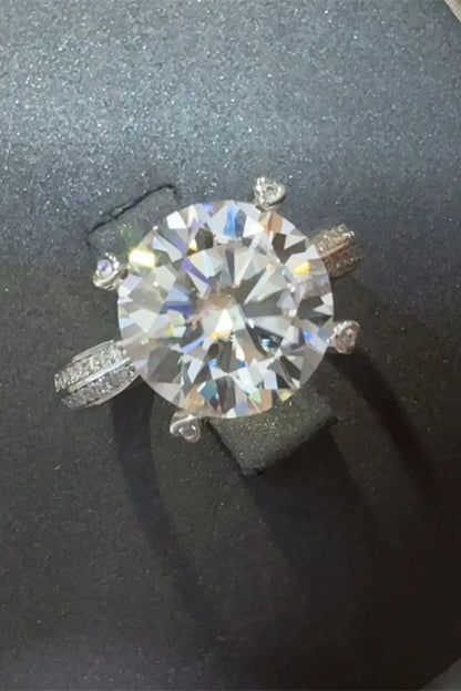 5 Carat Moissanite 925 Sterling Silver Ring - VAleG