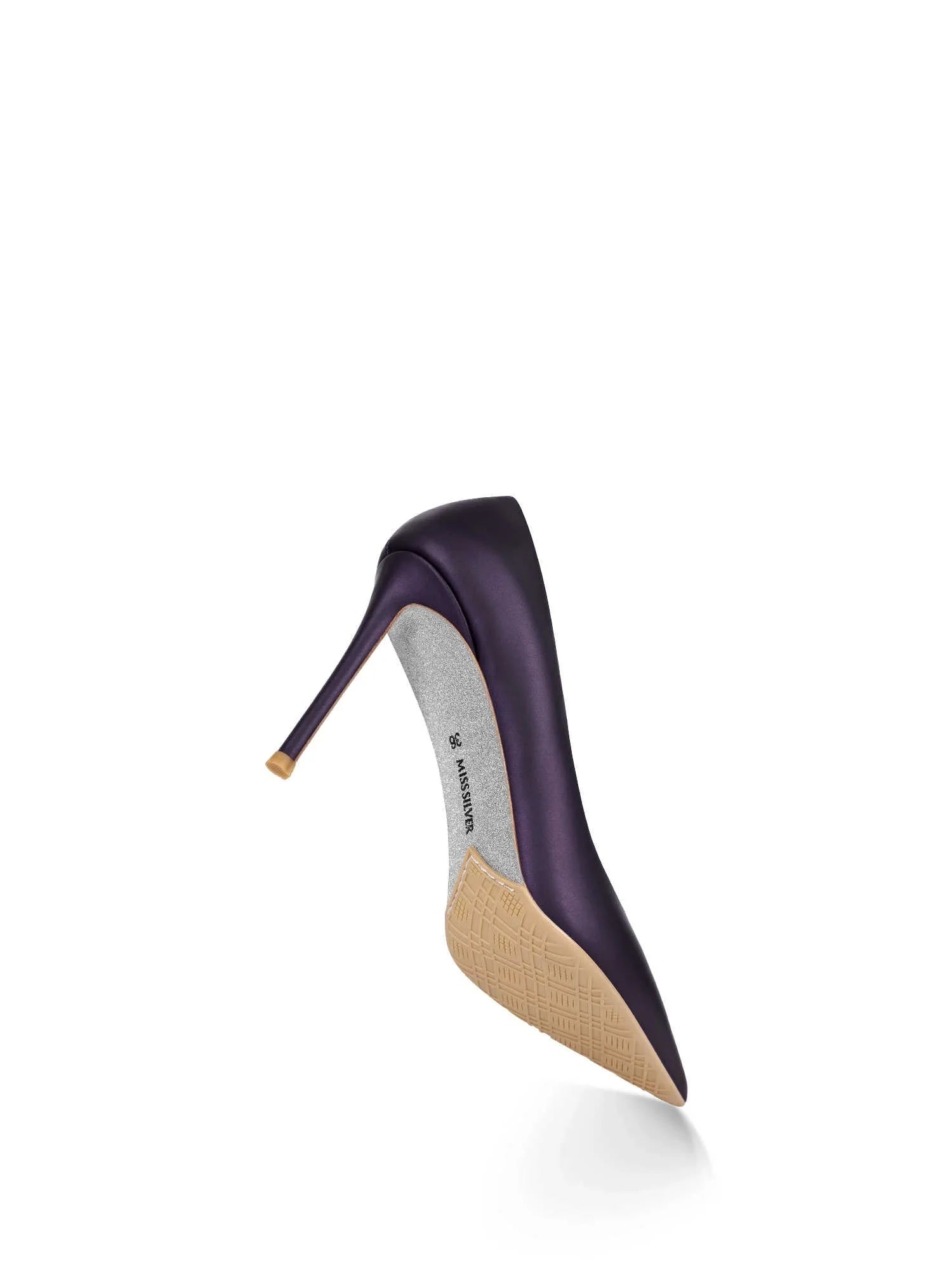 Pointed High Heels Women's Stiletto Heel Leather Pumps - VAleG
