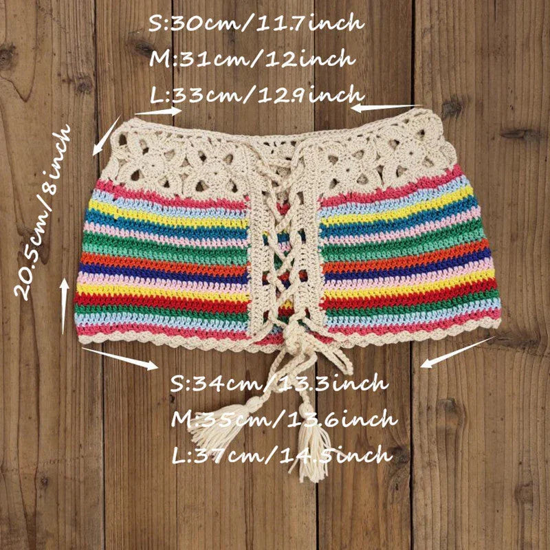 Handmade Crochet Bohemian Beach Bikini - VAleG