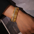 18K Gold-Plated Czech Diamond Bracelet - VAleG