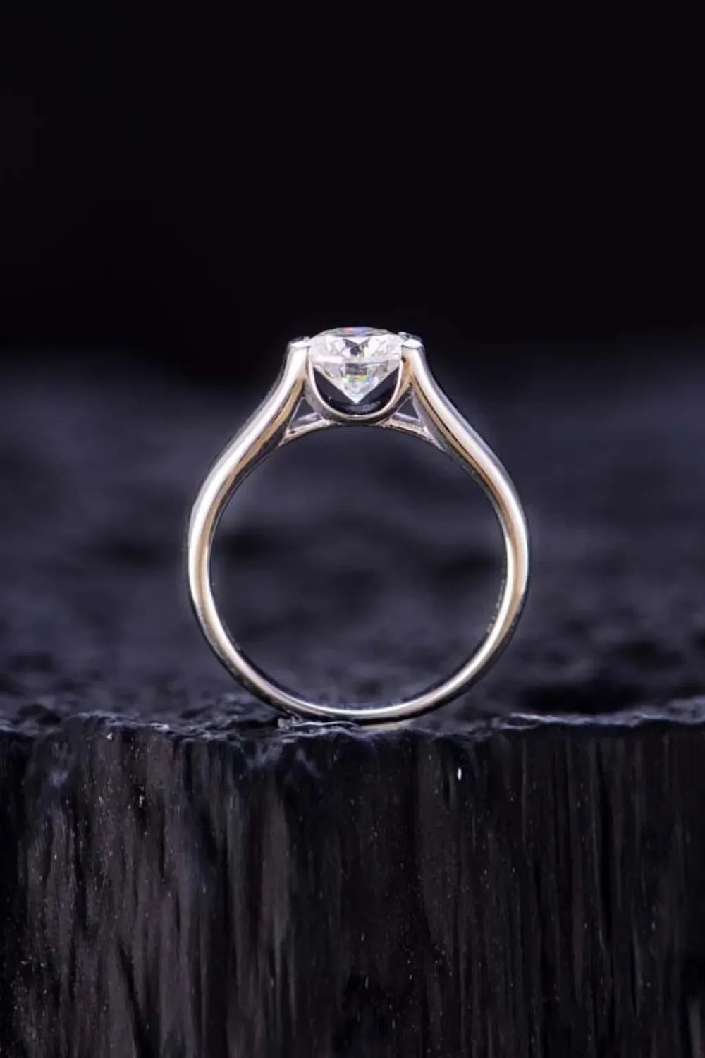 1.5 Carat Moissanite 925 Sterling Silver Ring - VAleG