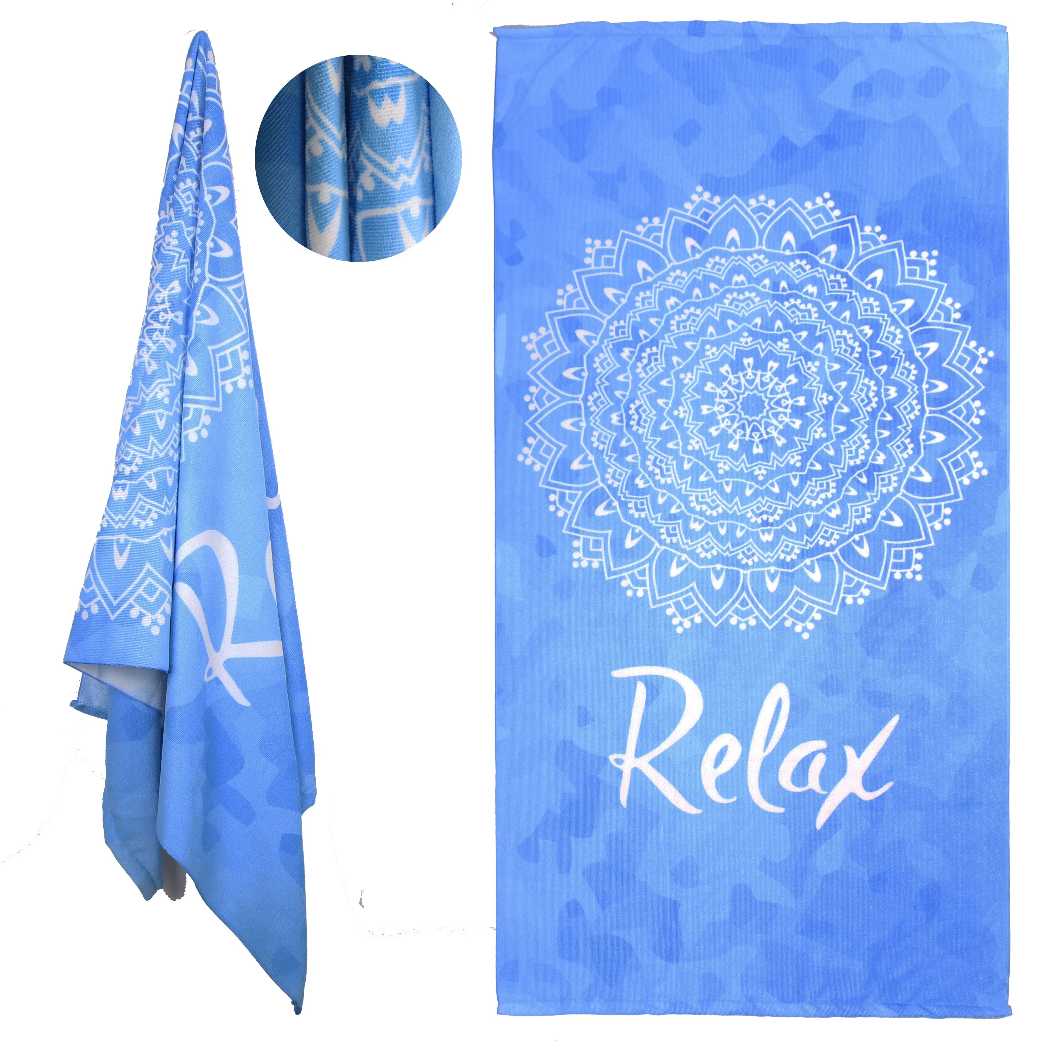 Fashion Microfiber Digital Print Beach Towel - VAleG
