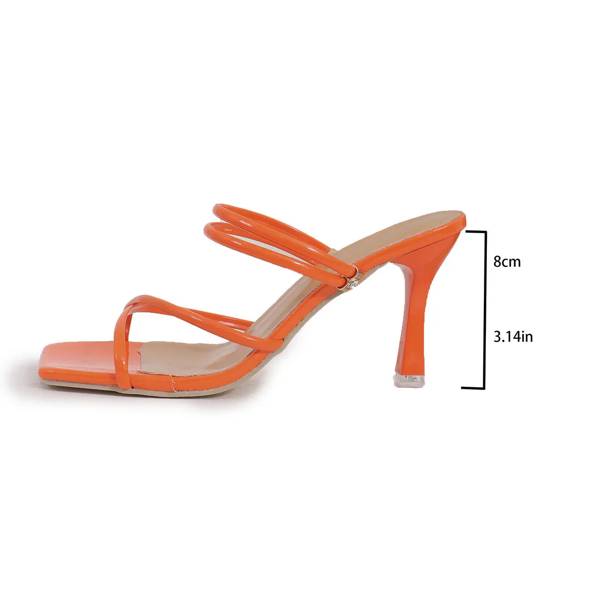 20223summer New High-heeled Herringbone Sandals - VAleG