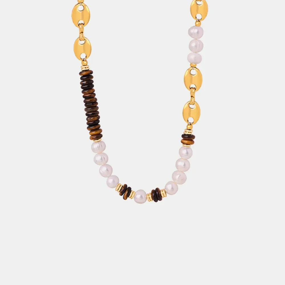 18K Gold-Plated Titanium Steel Necklace - VAleG