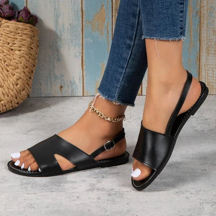Ankle-strap Buckle Outdoor Casual Women's Shoes - VAleG