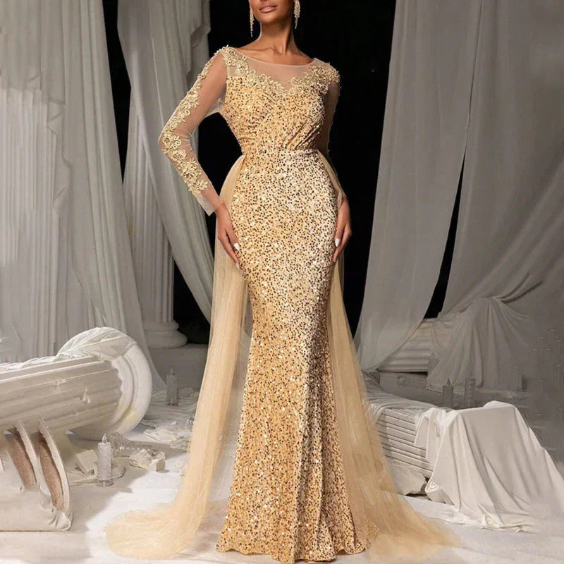 Women's Dance Lace Party Evening Dress - VAleG