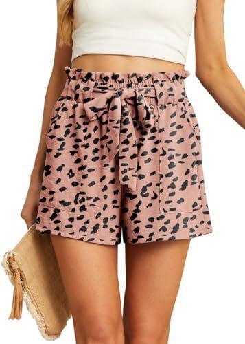 Women's Short Belt Pocket Summer Casual - VAleG