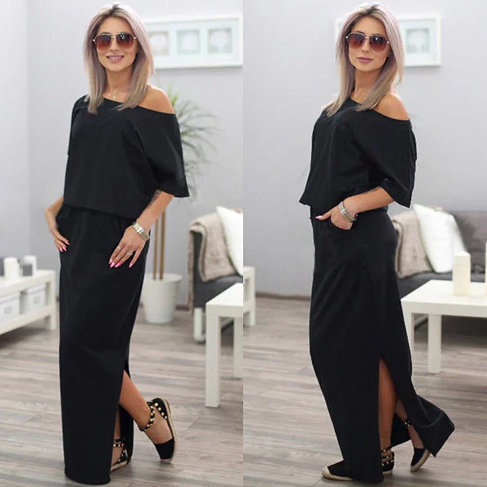 dress new summer dress for the summer women's European and American women's evening dress long skirt burst money wholesale - VAleG