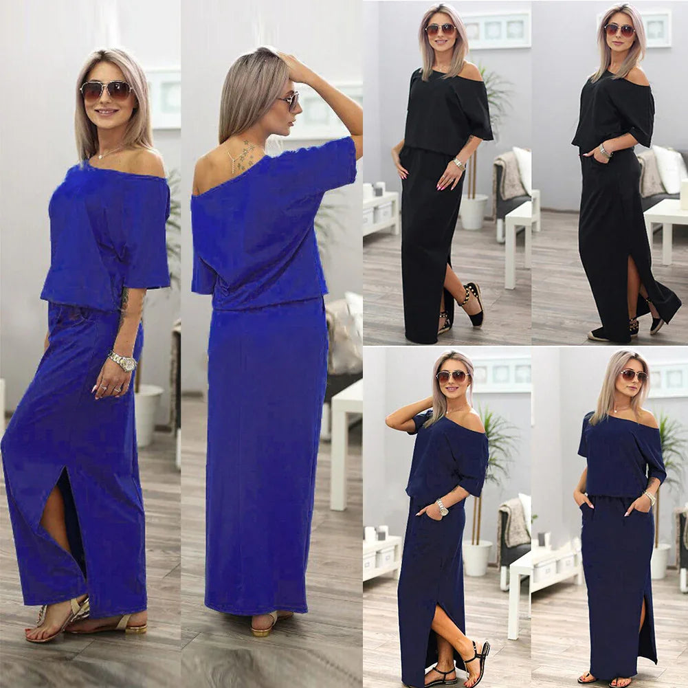 dress new summer dress for the summer women's European and American women's evening dress long skirt burst money wholesale - VAleG