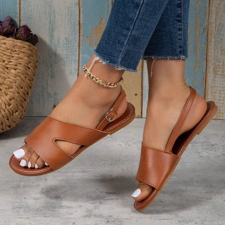 Ankle-strap Buckle Outdoor Casual Women's Shoes - VAleG