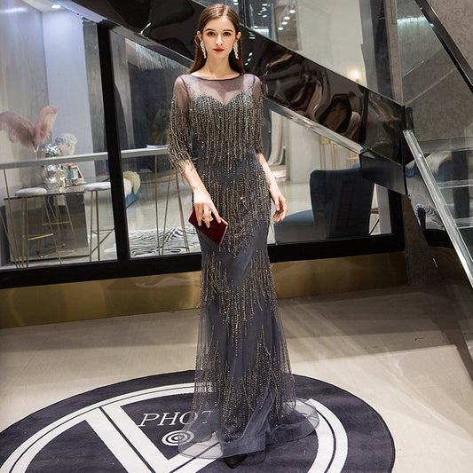 Temperament Hostess Evening Dress Woman VAleG