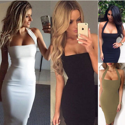 Halter sexy dress female VAleG