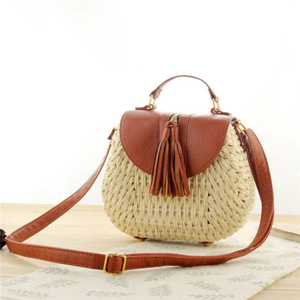 One Shoulder Messenger carrying beach bag - VAleG