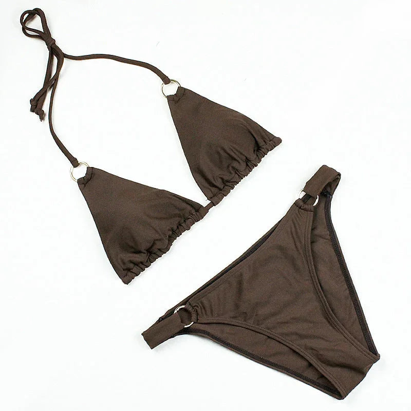 Split bikini swimsuit women - VAleG