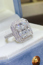 2 Carat Moissanite 925 Sterling Silver Ring - VAleG