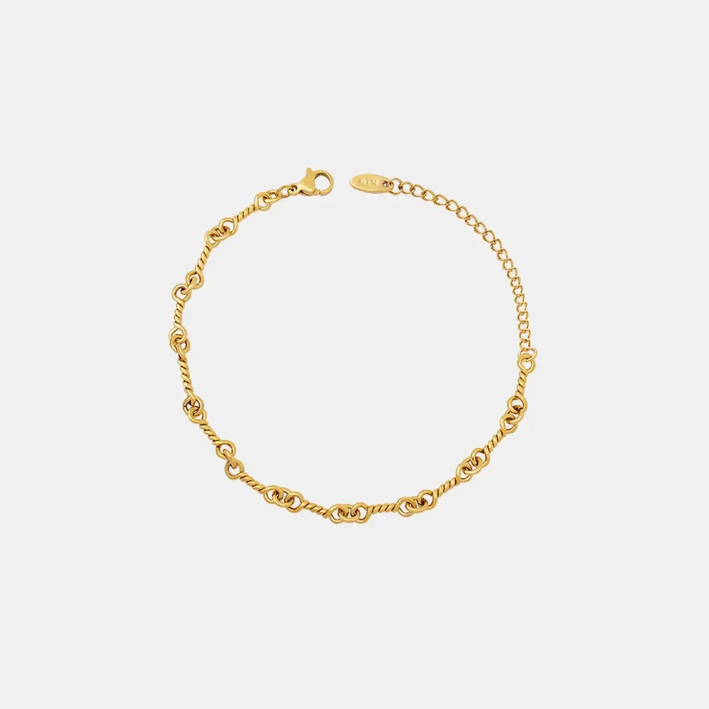 Titanium Steel Link Chain Bracelet - VAleG