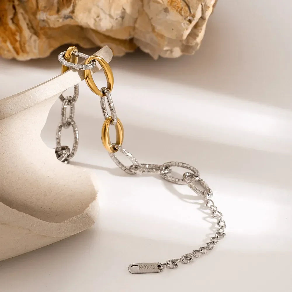 18K Gold-Plated Stainless Steel Bracelet - VAleG