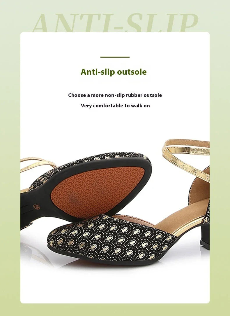 Peacock Pattern Toe Cap Stilettos High Heels - VAleG