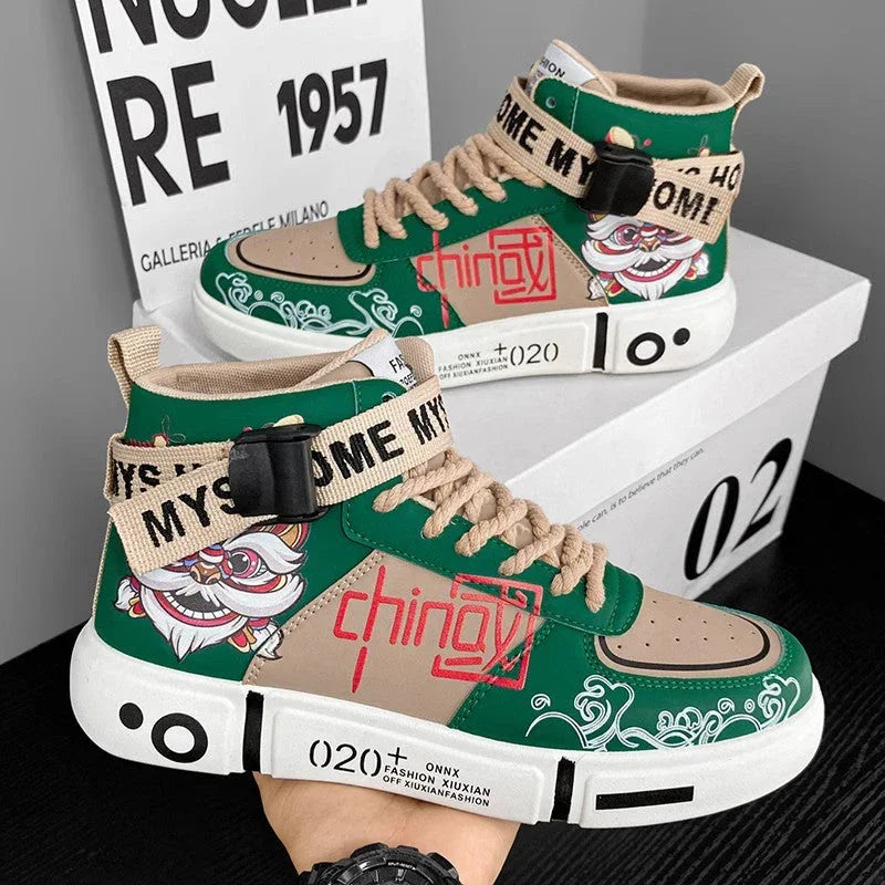 High-top Summer Casual Sports Basketball Sneakers - VAleG