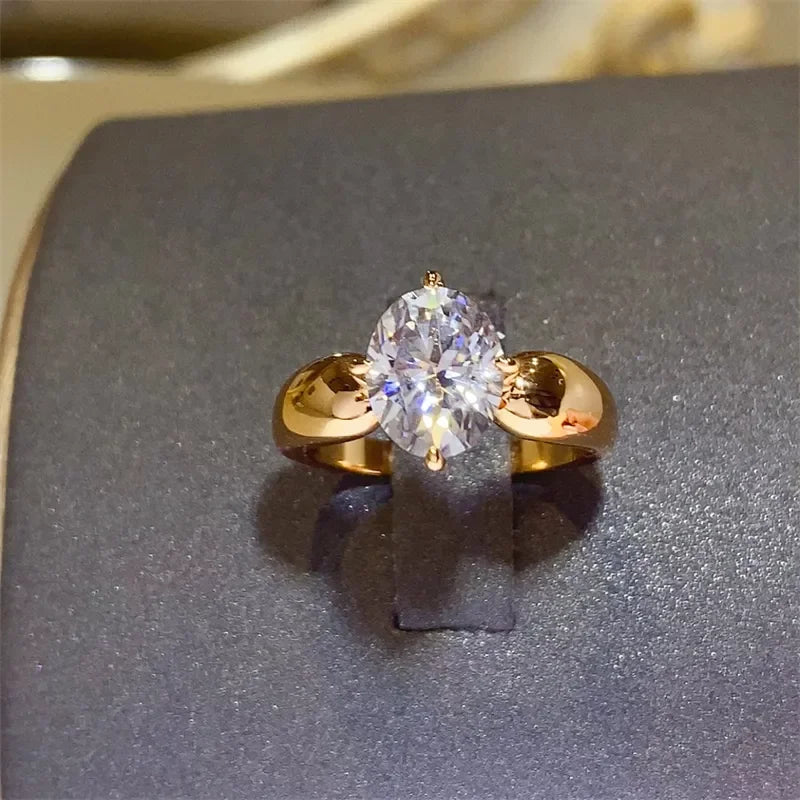 2 Carat Moissanite 925 Sterling Silver Ring - VAleG