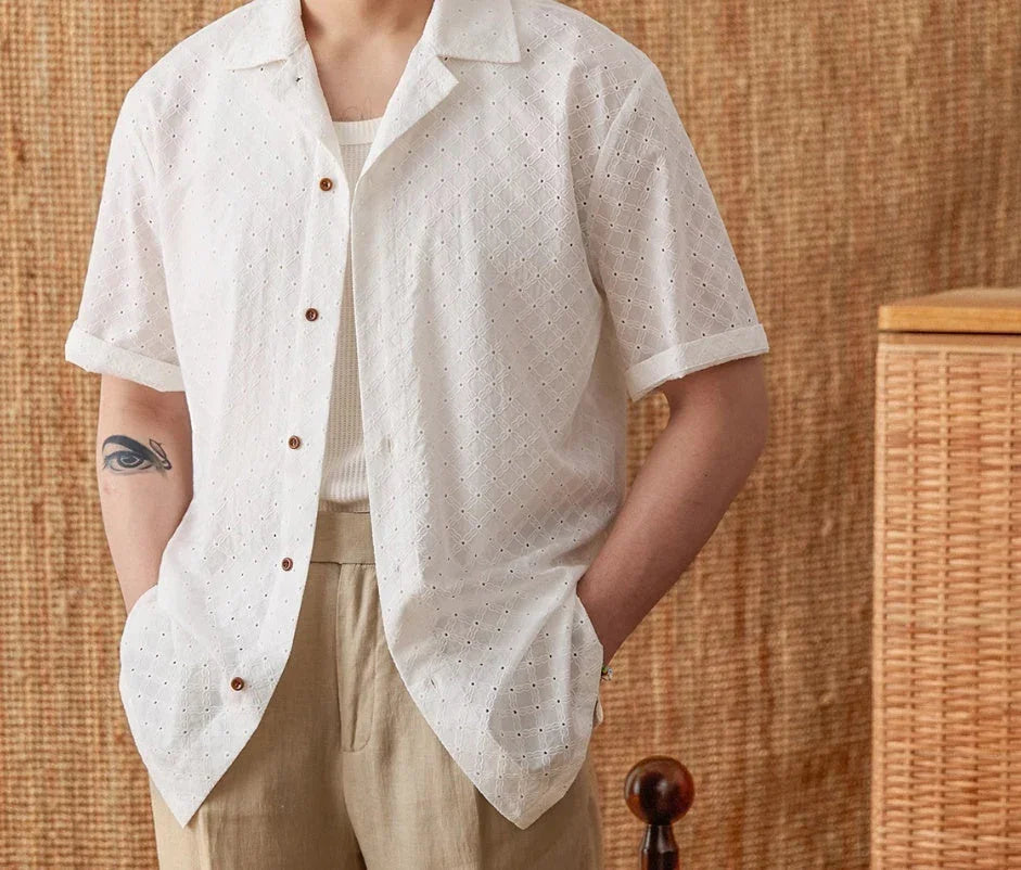 Pure Cotton Breathable Summer Refreshing Short Sleeve - VAleG