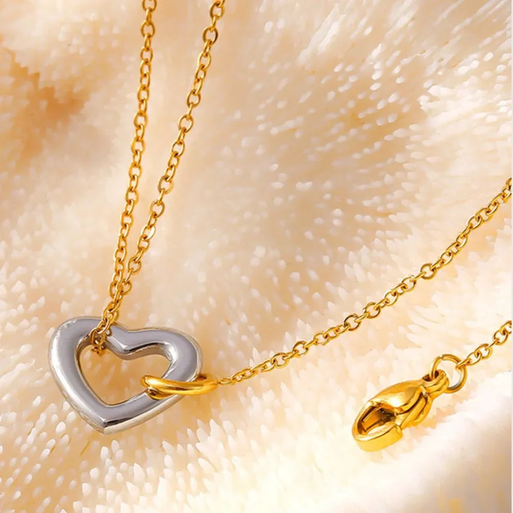 18K Gold-Plated Heart Bracelet - VAleG