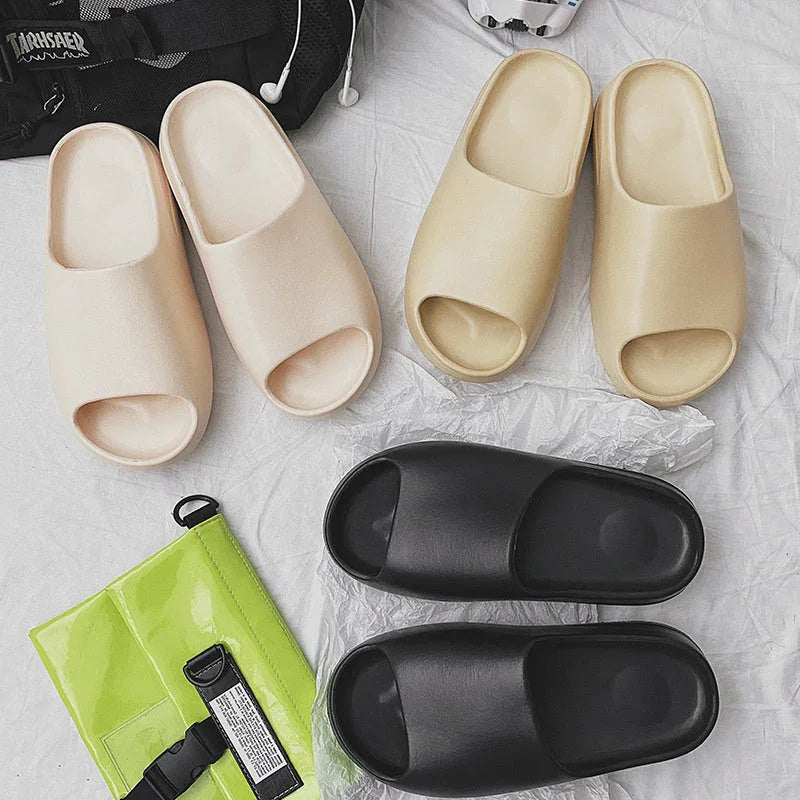 Women's Outer Wear Thick Bottom Beach Slippers - VAleG