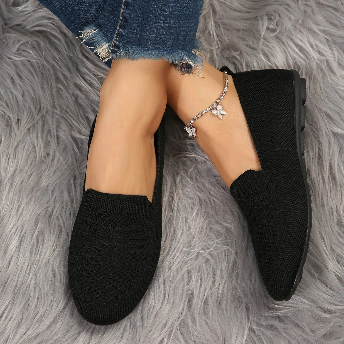 Plus Size Breathable Low-cut Pumps Women - VAleG