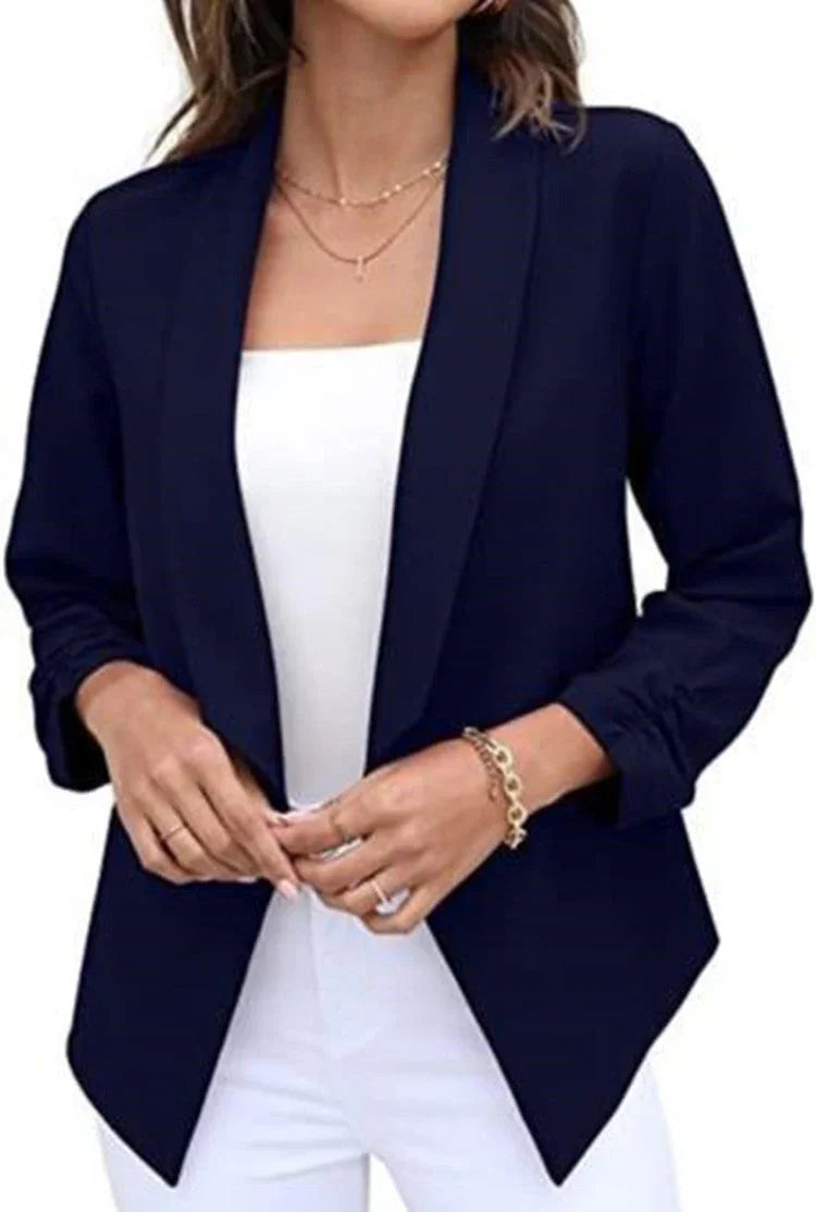 Women's Blazer Free Iron Casual Professional Suit - VAleG