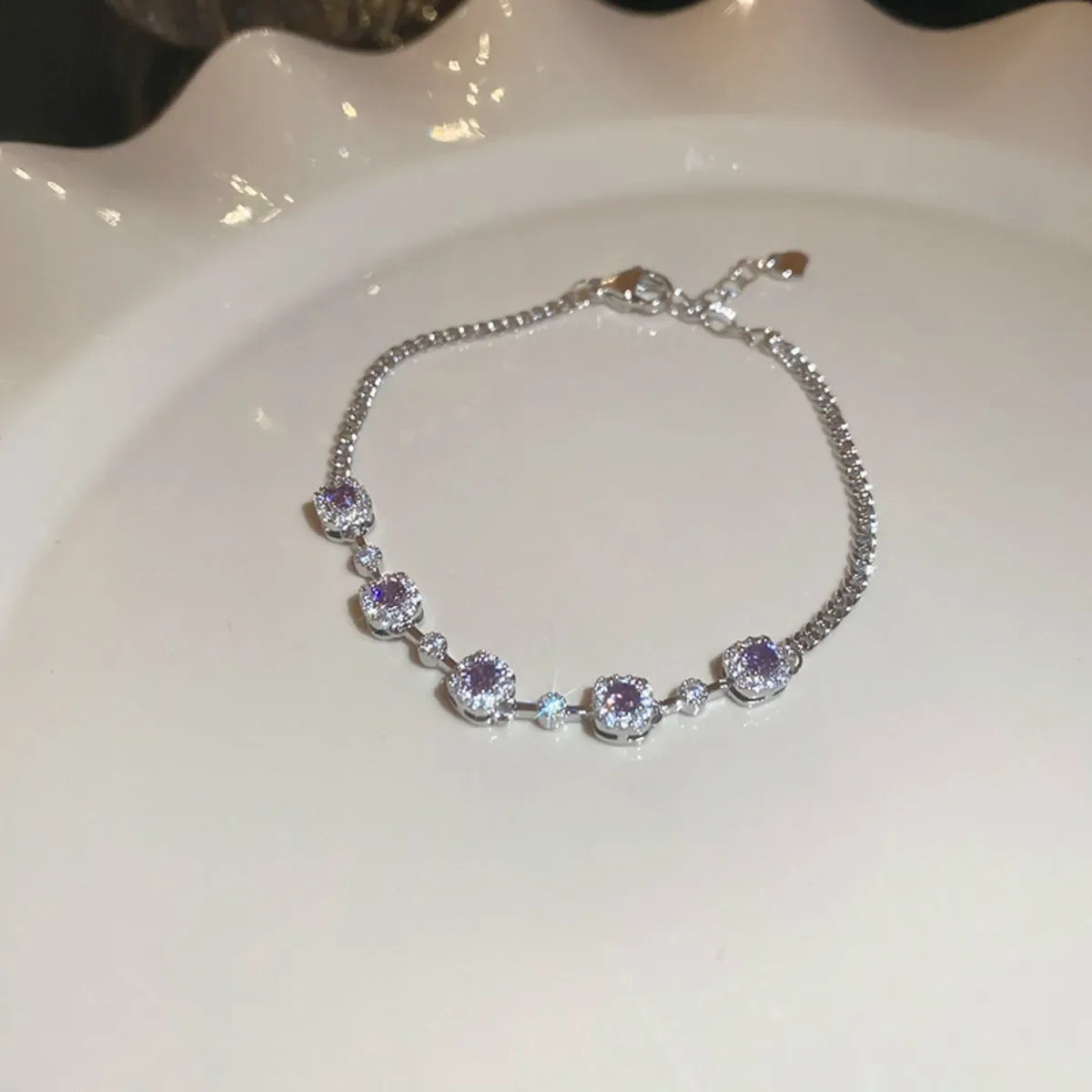 Copper Zircon Bracelet - VAleG