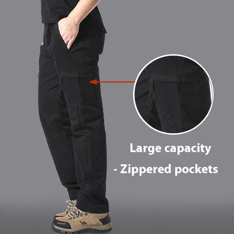 Overalls Loose Outdoor Casual Sport Climbing Trousers Multi-pocket Men - VAleG