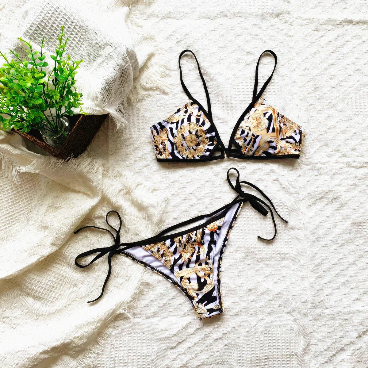 Swimsuit, swimsuit, strappy swimsuit - VAleG