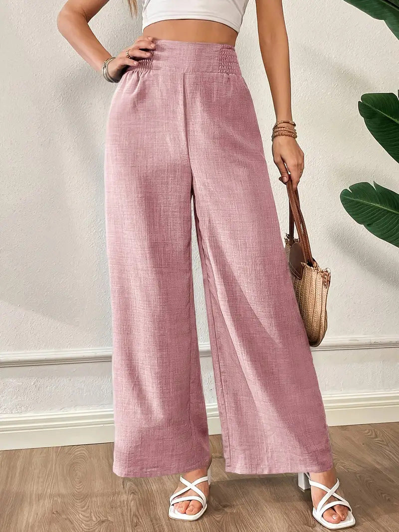 Pantaloni da donna a gamba larga