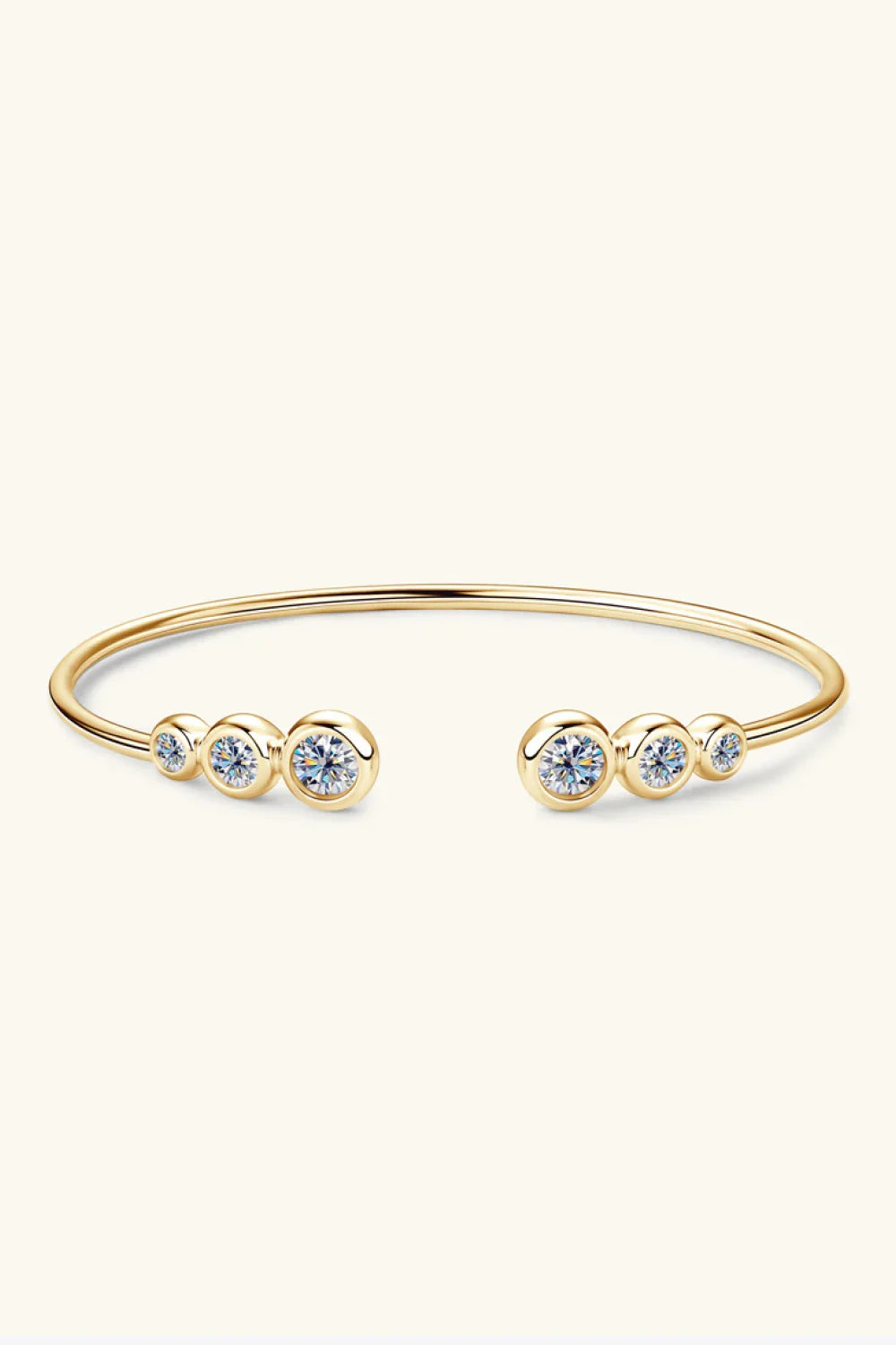 1.8 Carat Moissanite 925 Sterling Silver Bracelet - VAleG