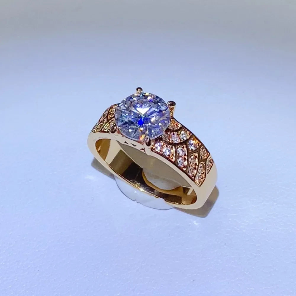 1.5 Carat 925 Sterling Silver Moissanite Ring - VAleG
