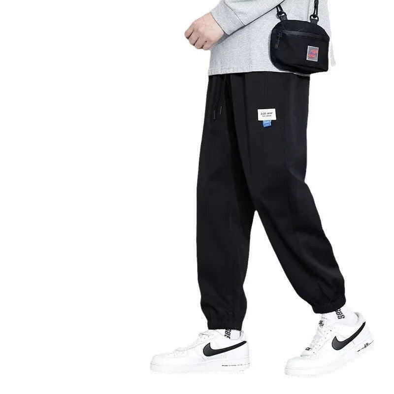 Draping Ice Silk Men's Sports Casual Pants - VAleG