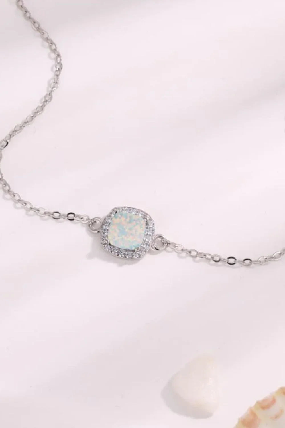 Opal Platinum-Plated Bracelet - VAleG