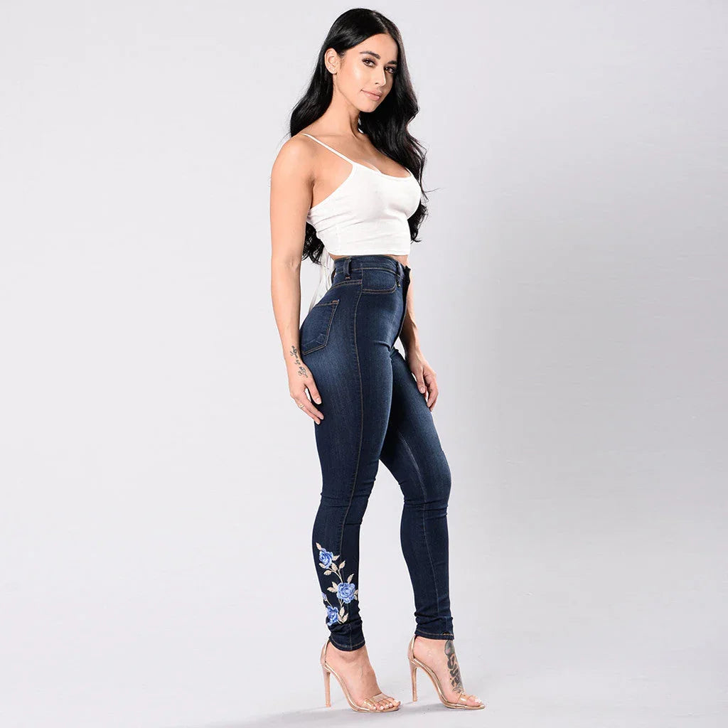 European and American embroidered jeans - VAleG