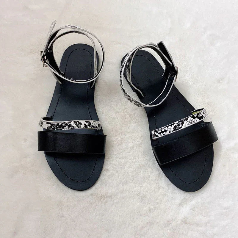 Summer women's slippers beach flat shoes - VAleG