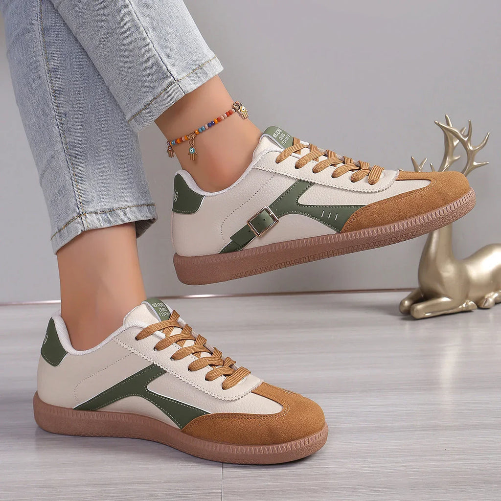 Women's Shoes Plus Size German Training Shoes Classic Round Toe - VAleG